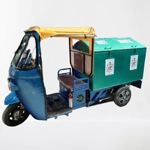 Shigan ev Green Cart Super-Garbage