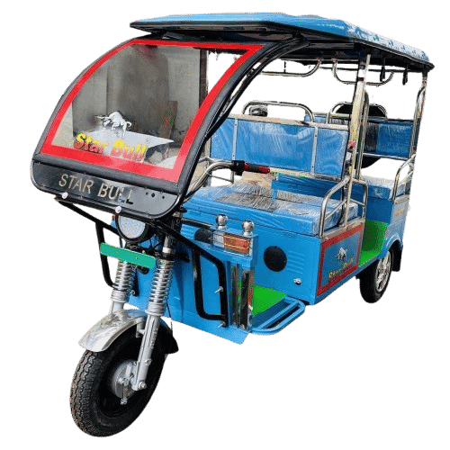 Star Bull Blue E Rickshaw