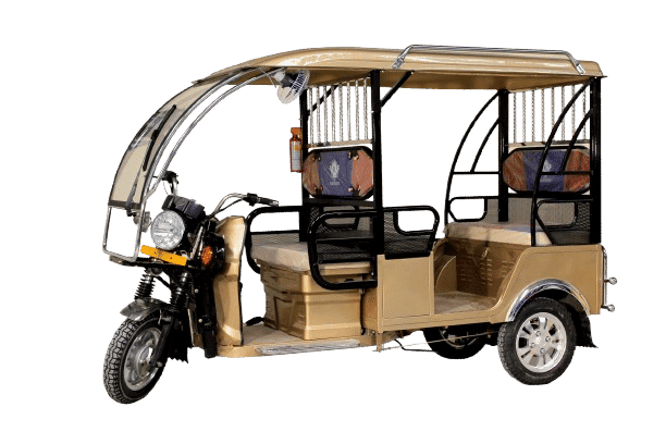 Kaptech Yellow Battery Operated E-Rickshaw